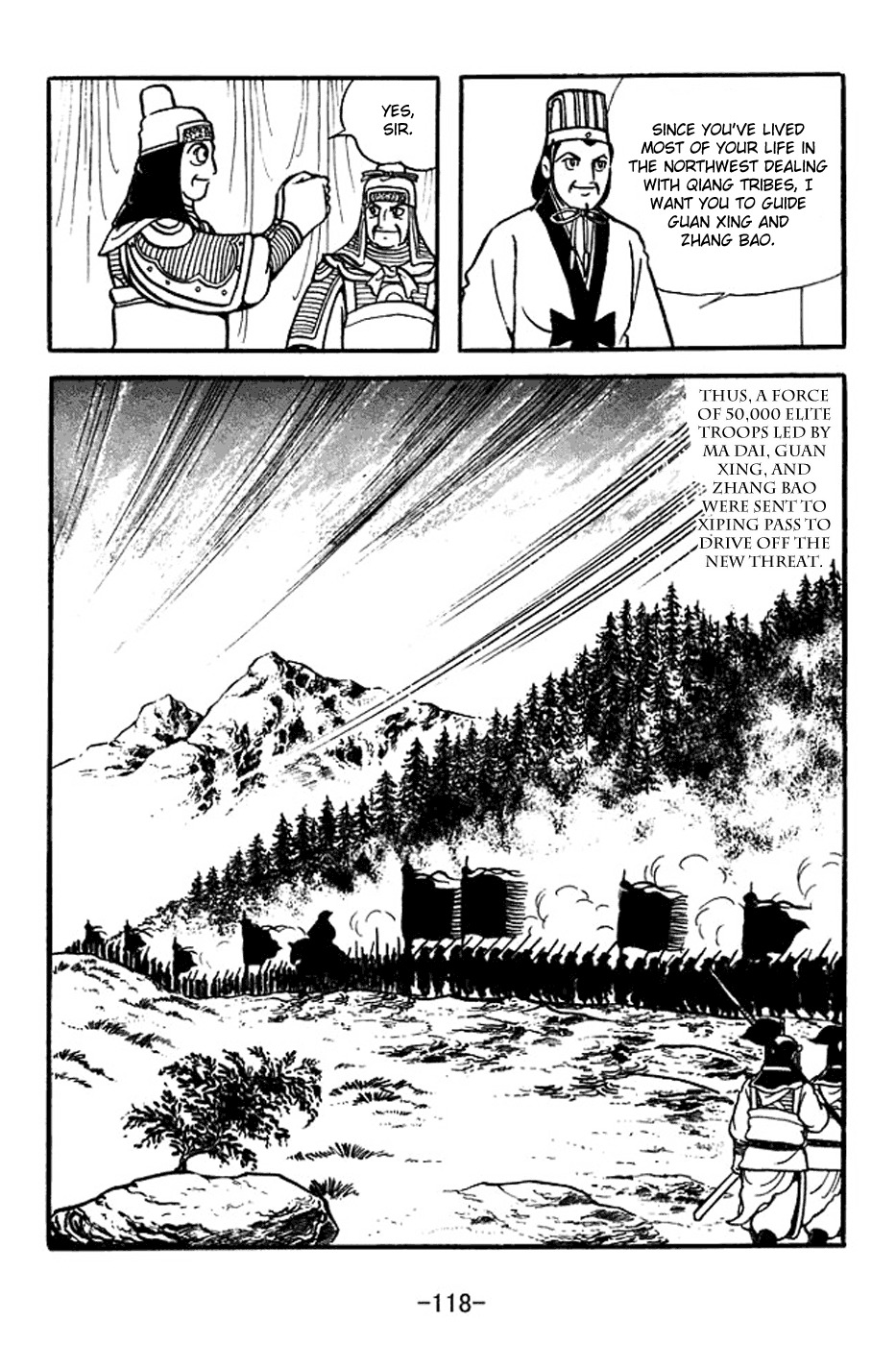 Sangokushi Chapter 354 page 11 - Chapter 354: Iron Chariots of Western Qiang