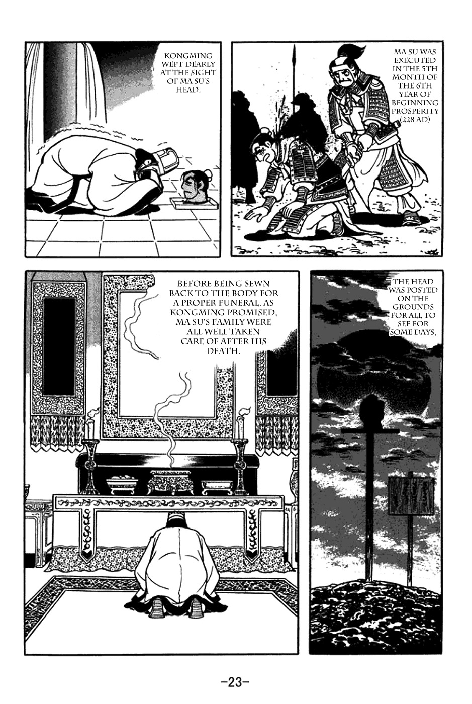 Sangokushi Chapter 366 page 29 - Chapter 366: Tearful Execution