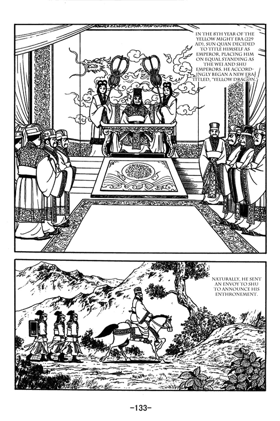 Sangokushi Chapter 380 page 3 - Chapter 380: Emperor Sun Quan