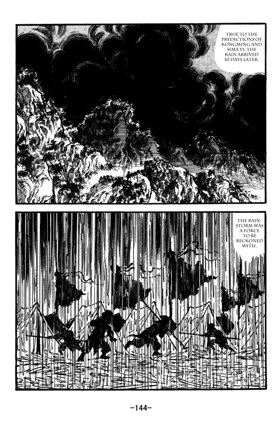 Sangokushi Chapter 390 page 11 - Chapter 390: Rainfall