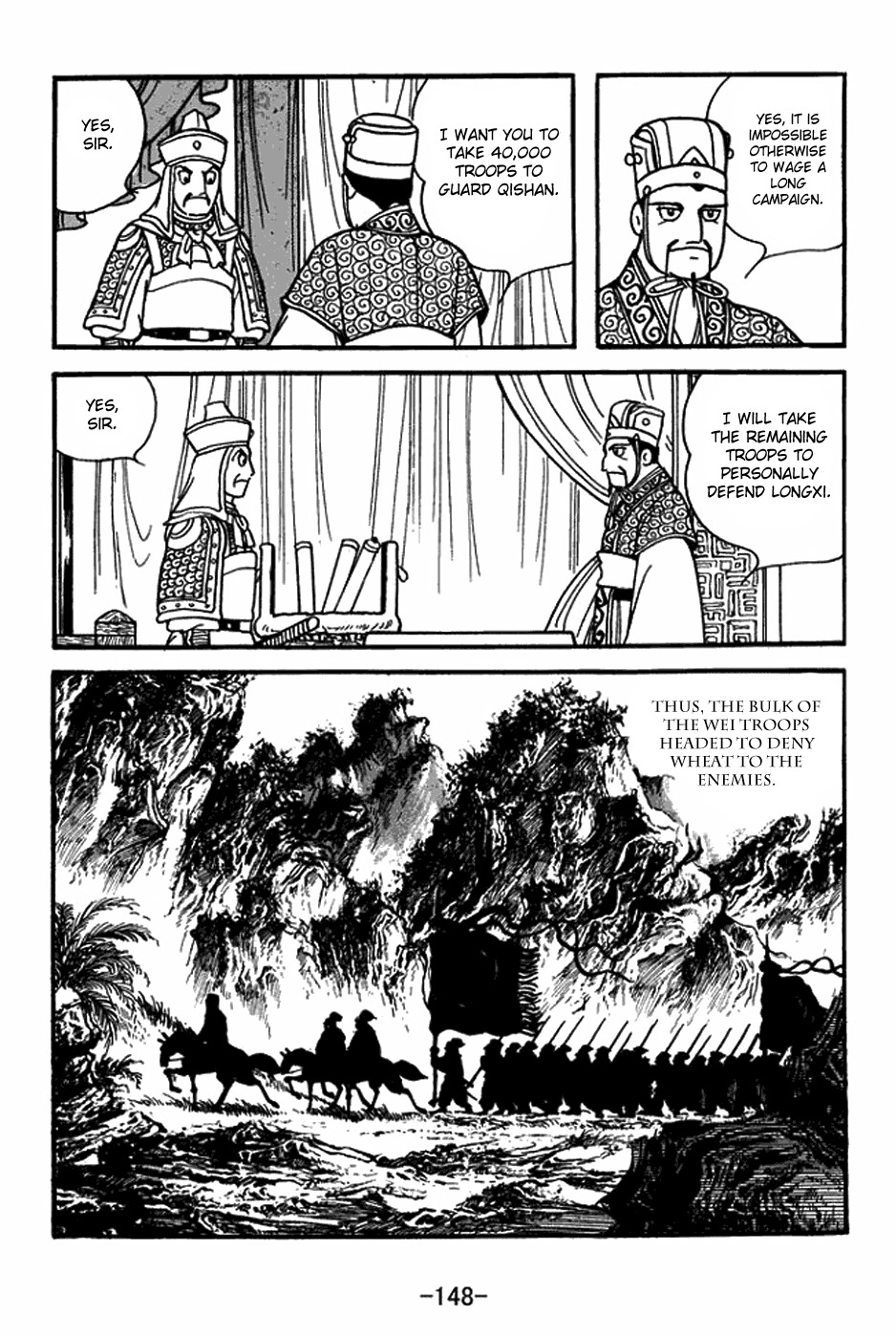 Sangokushi Chapter 399 page 8 - Chapter 399: Big Dipper Banner