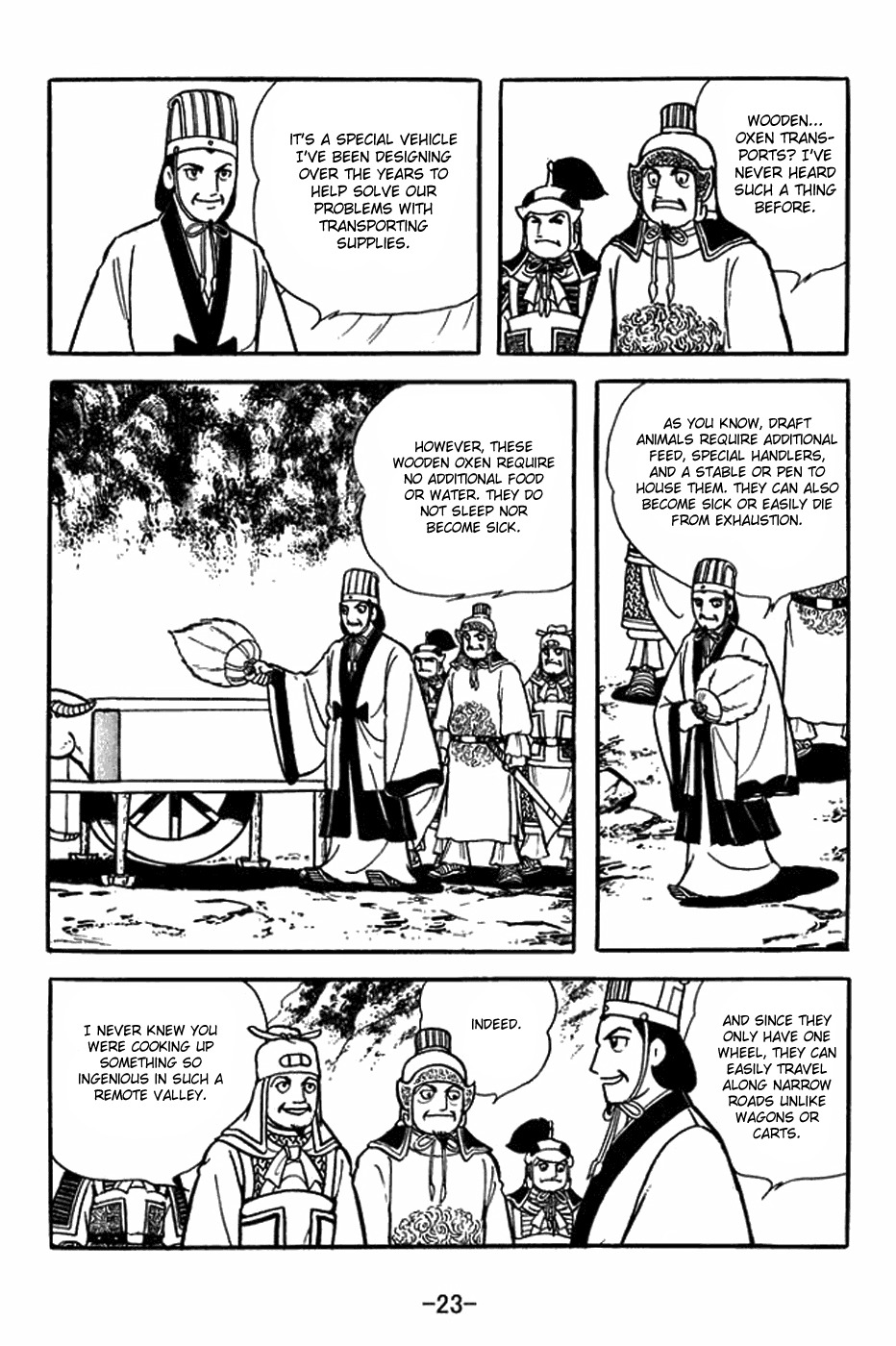 Sangokushi Chapter 410 page 29 - Chapter 410: Wooden Oxen