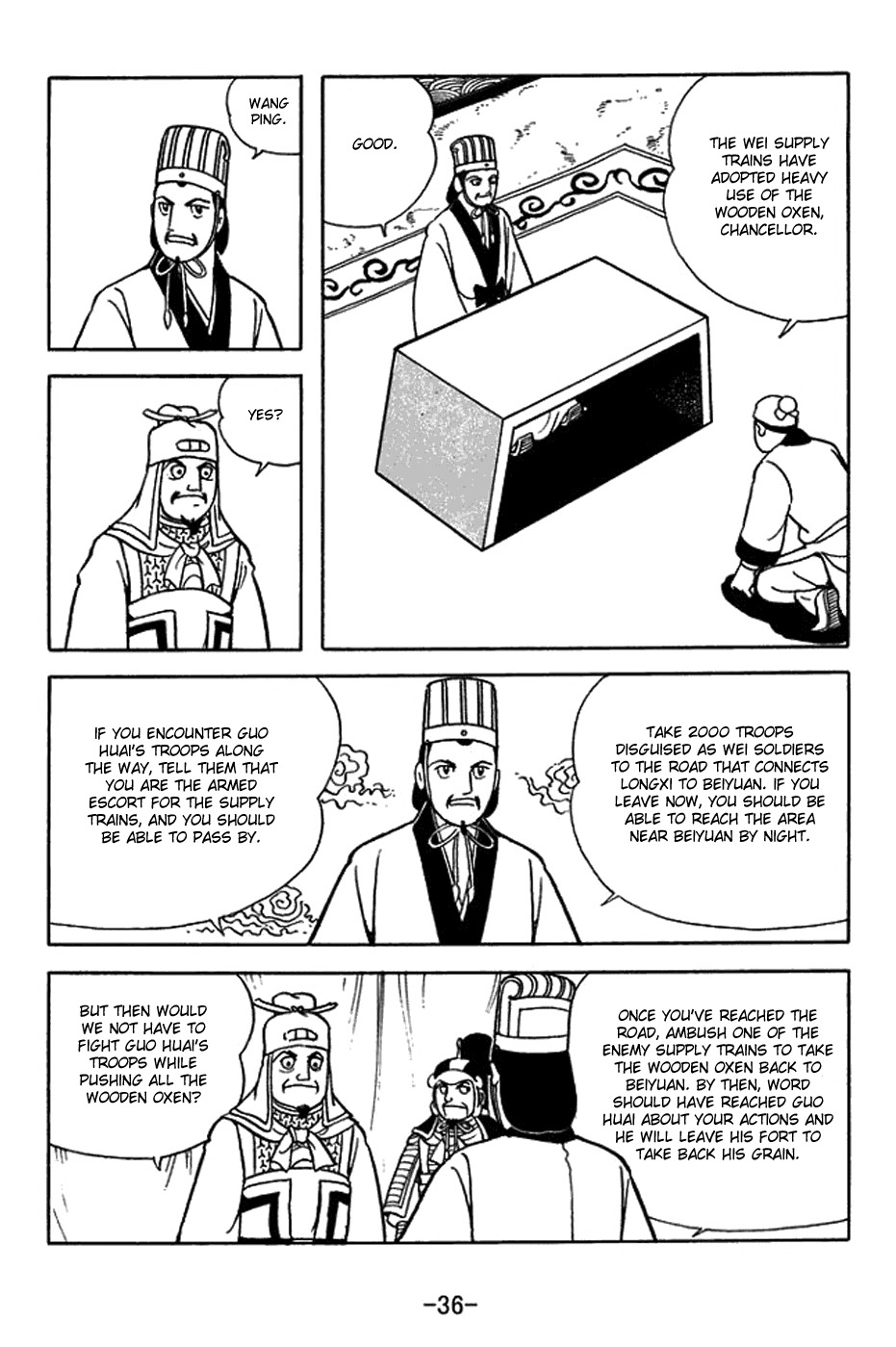Sangokushi Chapter 411 page 12 - Chapter 411: Unmovable