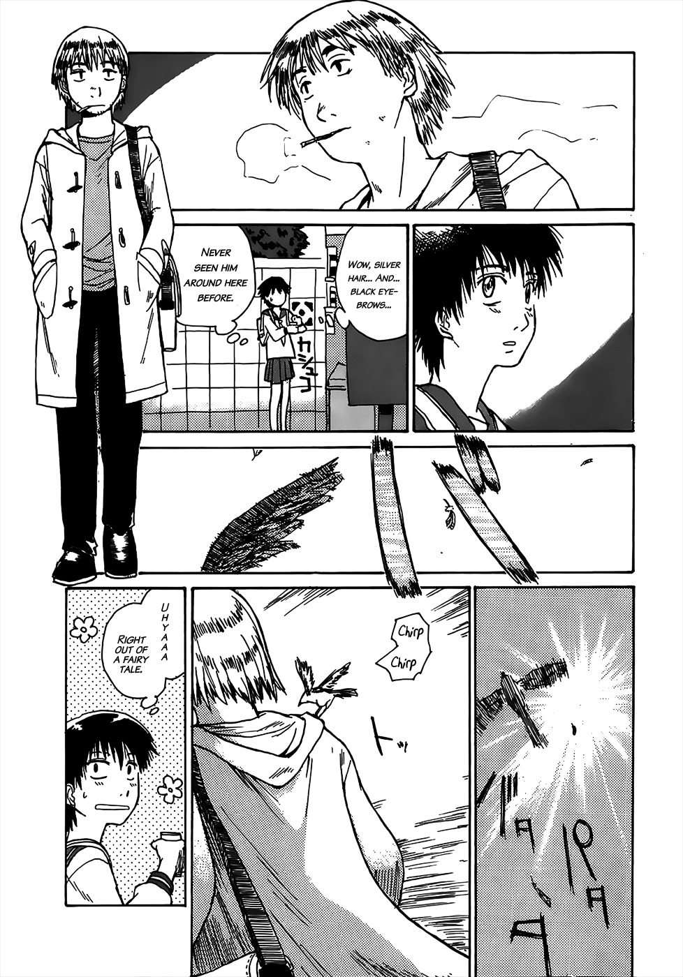 Sanjin Sadou Chapter 1 page 10 - Chapter 1: Silver Hair