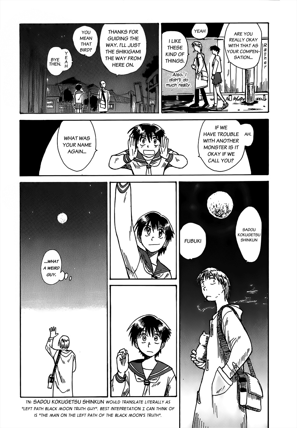 Sanjin Sadou Chapter 1 page 25 - Chapter 1: Silver Hair