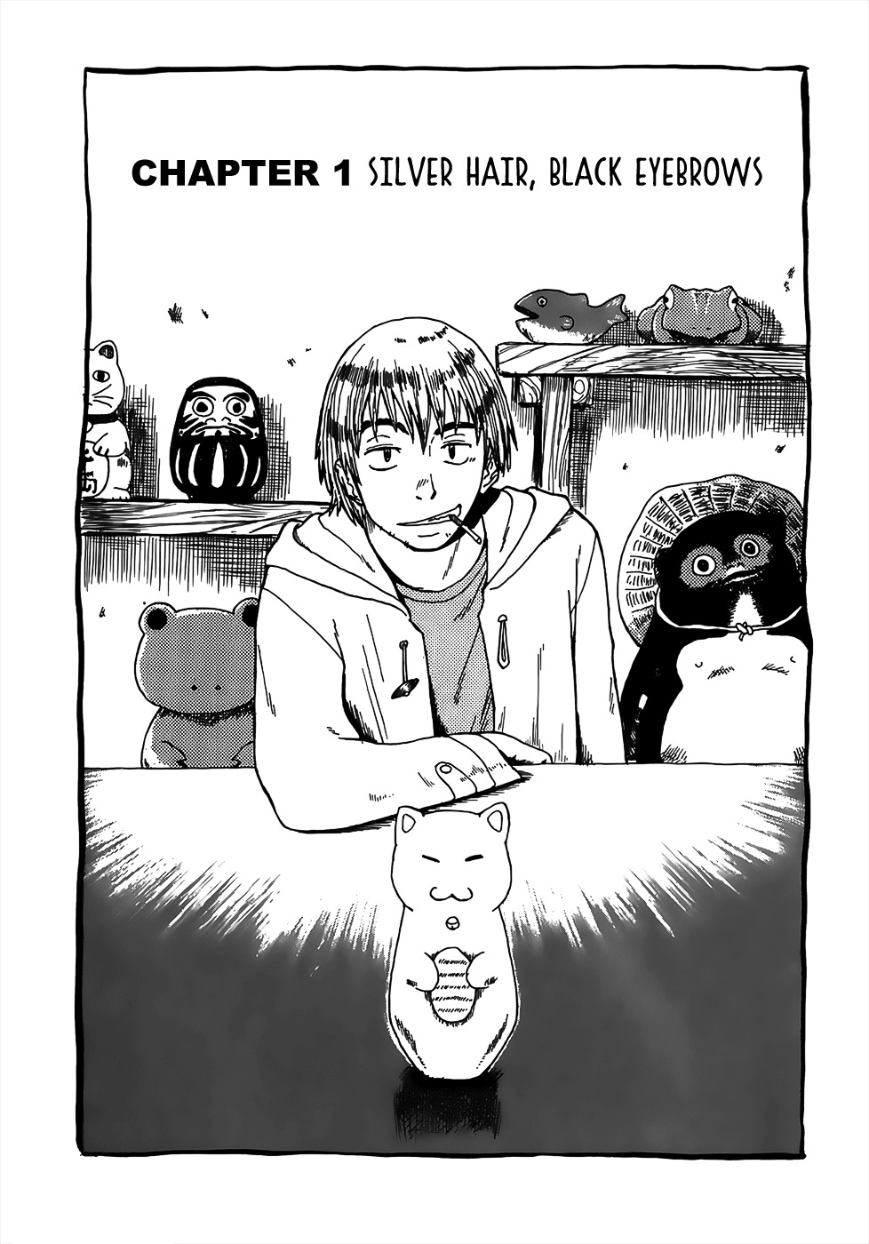 Sanjin Sadou Chapter 1 page 8 - Chapter 1: Silver Hair