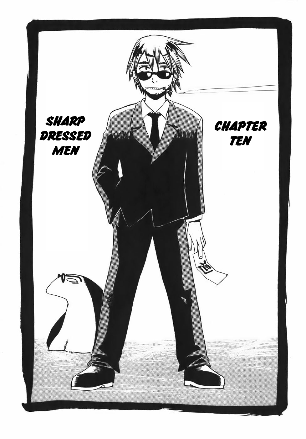 Sanjin Sadou Chapter 10 page 1 - Chapter 10: Sharp Dressed Men
