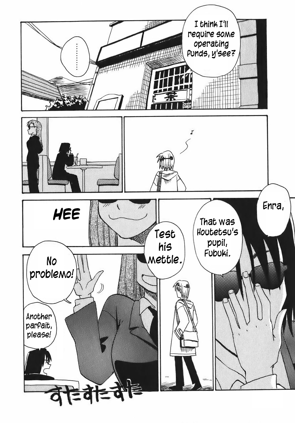 Sanjin Sadou Chapter 10 page 4 - Chapter 10: Sharp Dressed Men