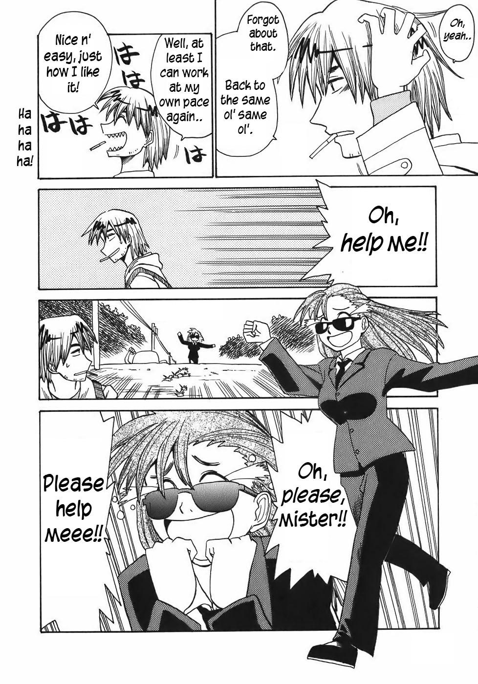 Sanjin Sadou Chapter 10 page 6 - Chapter 10: Sharp Dressed Men