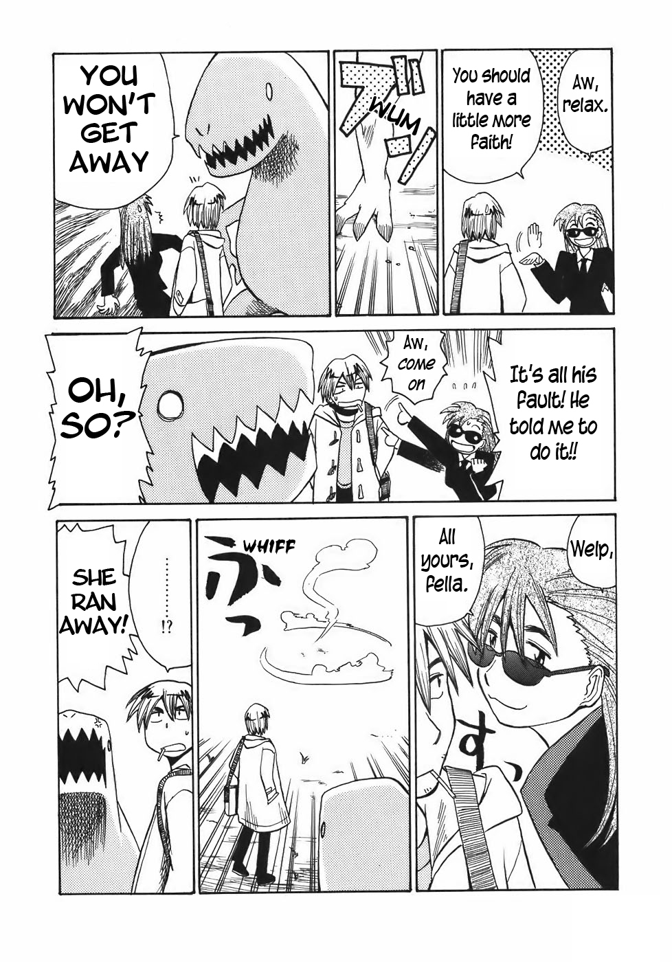 Sanjin Sadou Chapter 10 page 8 - Chapter 10: Sharp Dressed Men