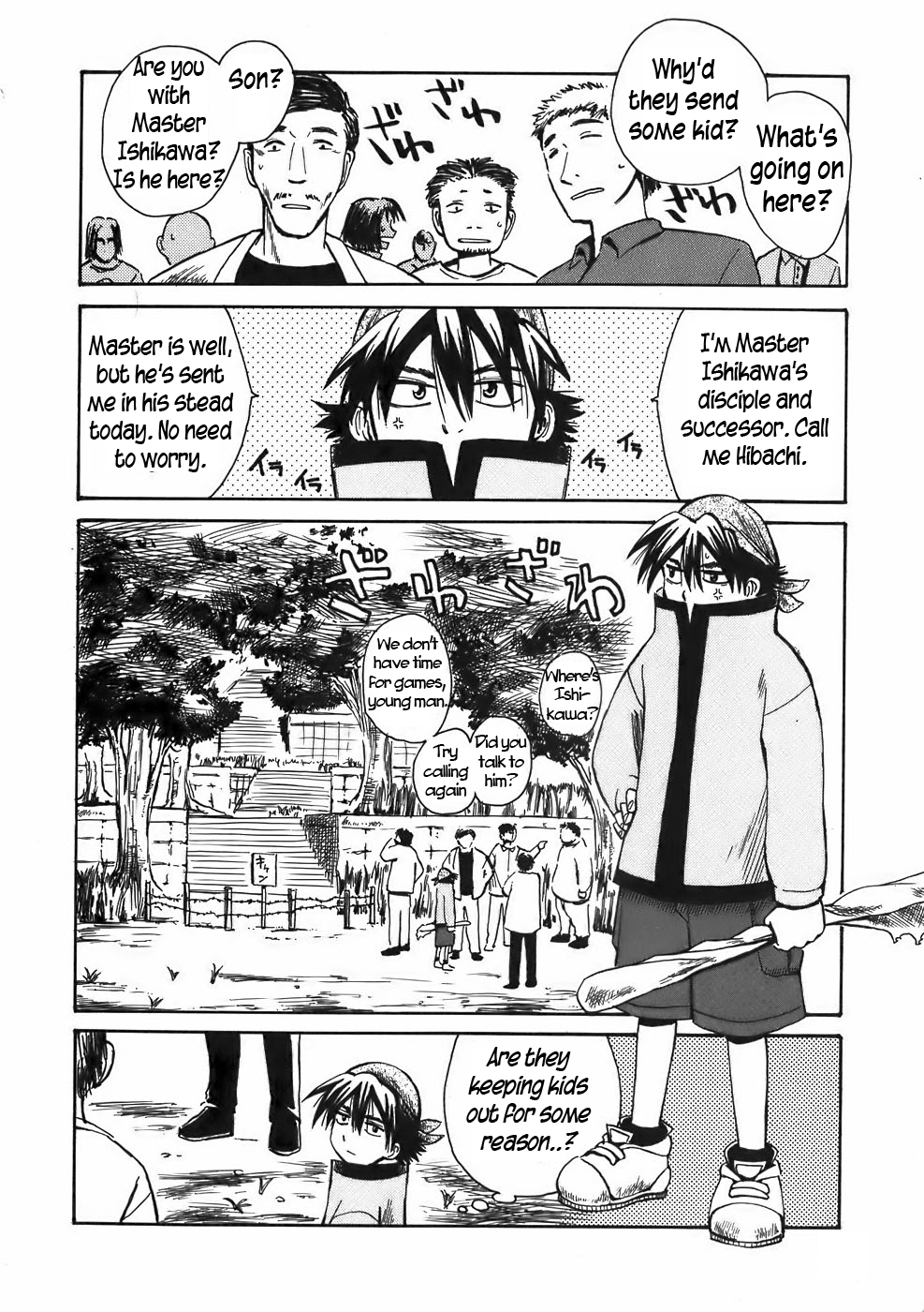 Sanjin Sadou Chapter 11 page 10 - Chapter 11: Hibachi and Irori -Part 1