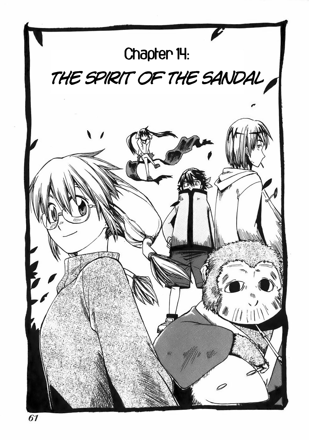 Sanjin Sadou Chapter 14 page 1 - Chapter 14: The Spirit of the Sandal
