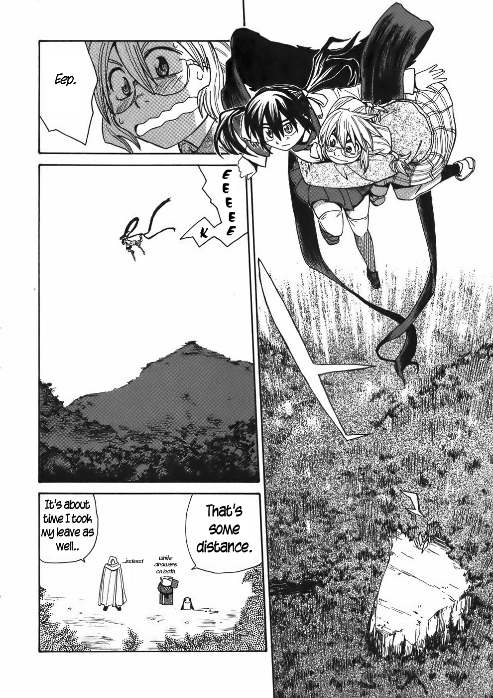 Sanjin Sadou Chapter 18 page 14 - Chapter 18: The Man of the Midnight Path -Part 1