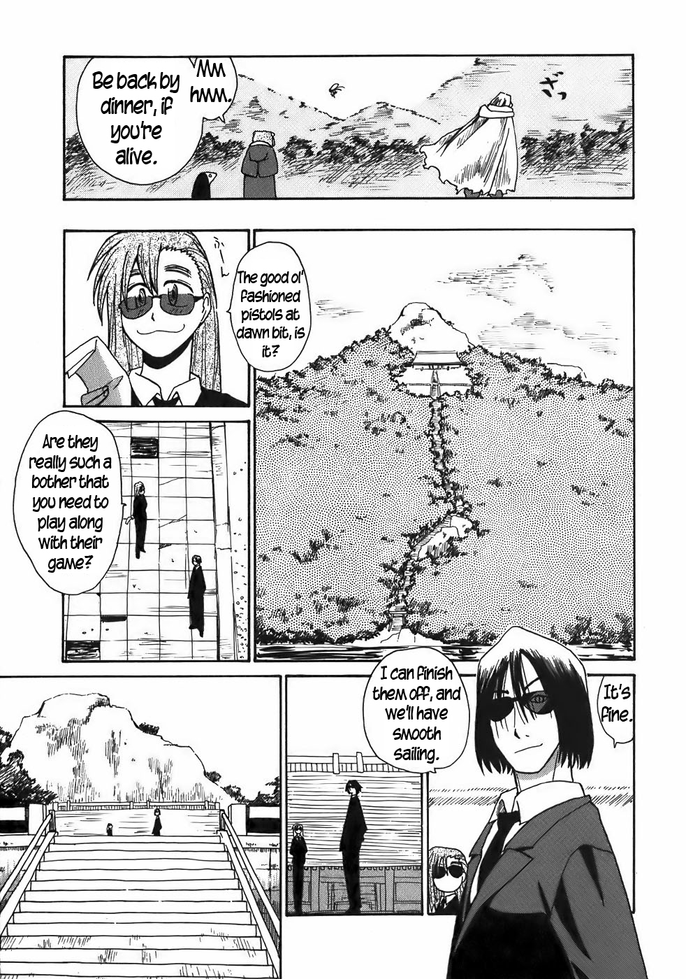 Sanjin Sadou Chapter 18 page 15 - Chapter 18: The Man of the Midnight Path -Part 1
