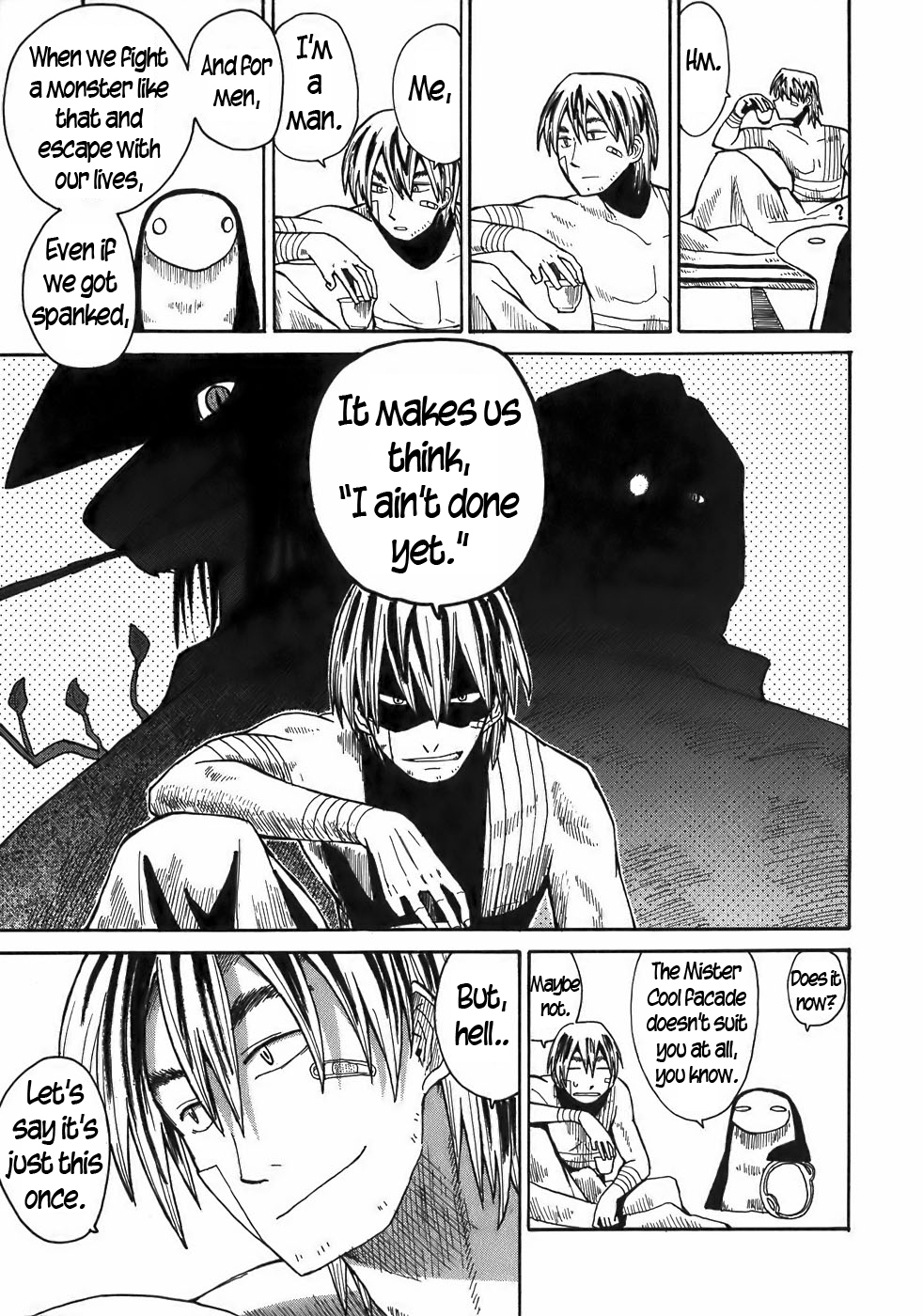 Sanjin Sadou Chapter 18 page 3 - Chapter 18: The Man of the Midnight Path -Part 1