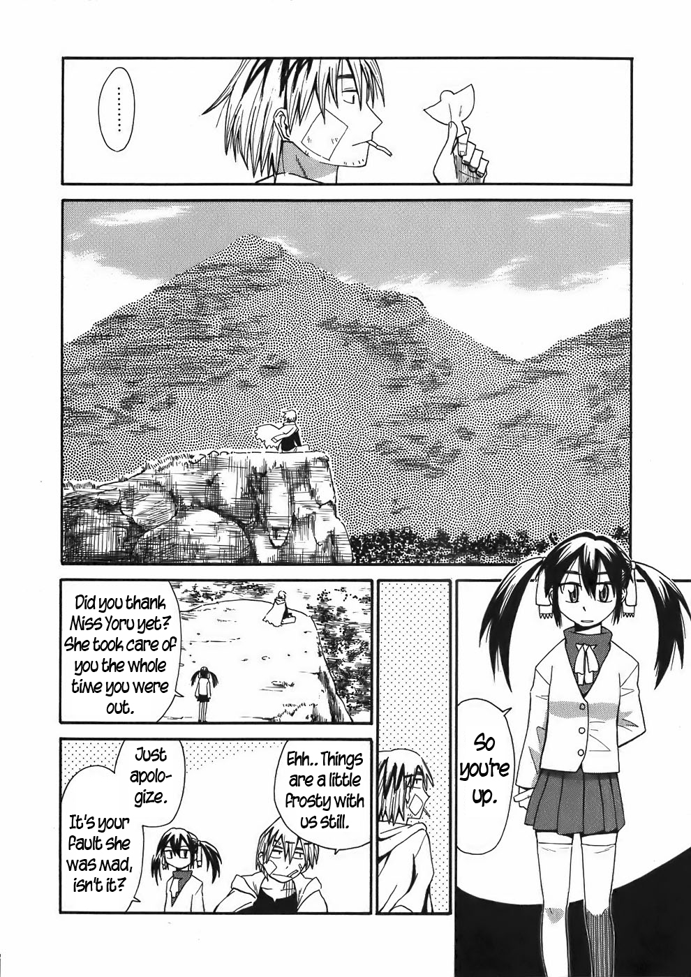 Sanjin Sadou Chapter 18 page 4 - Chapter 18: The Man of the Midnight Path -Part 1
