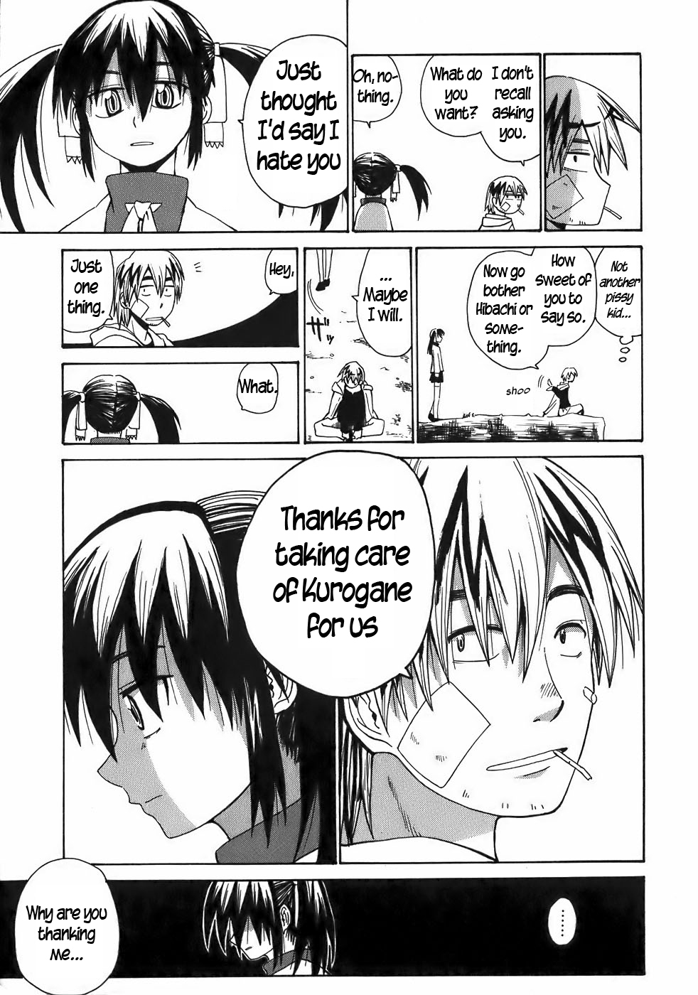 Sanjin Sadou Chapter 18 page 5 - Chapter 18: The Man of the Midnight Path -Part 1