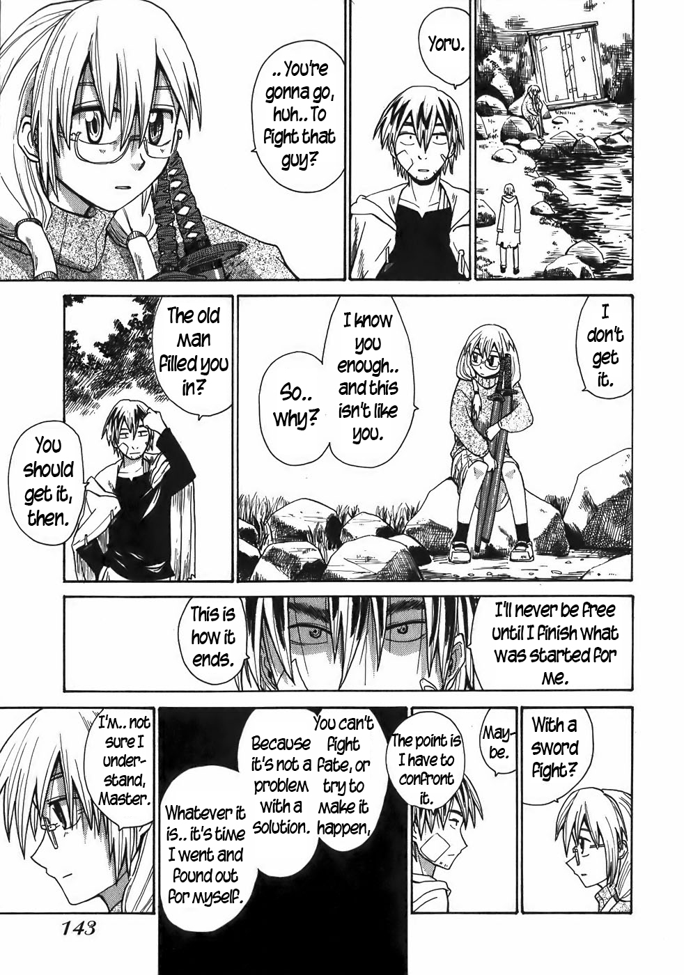 Sanjin Sadou Chapter 18 page 7 - Chapter 18: The Man of the Midnight Path -Part 1