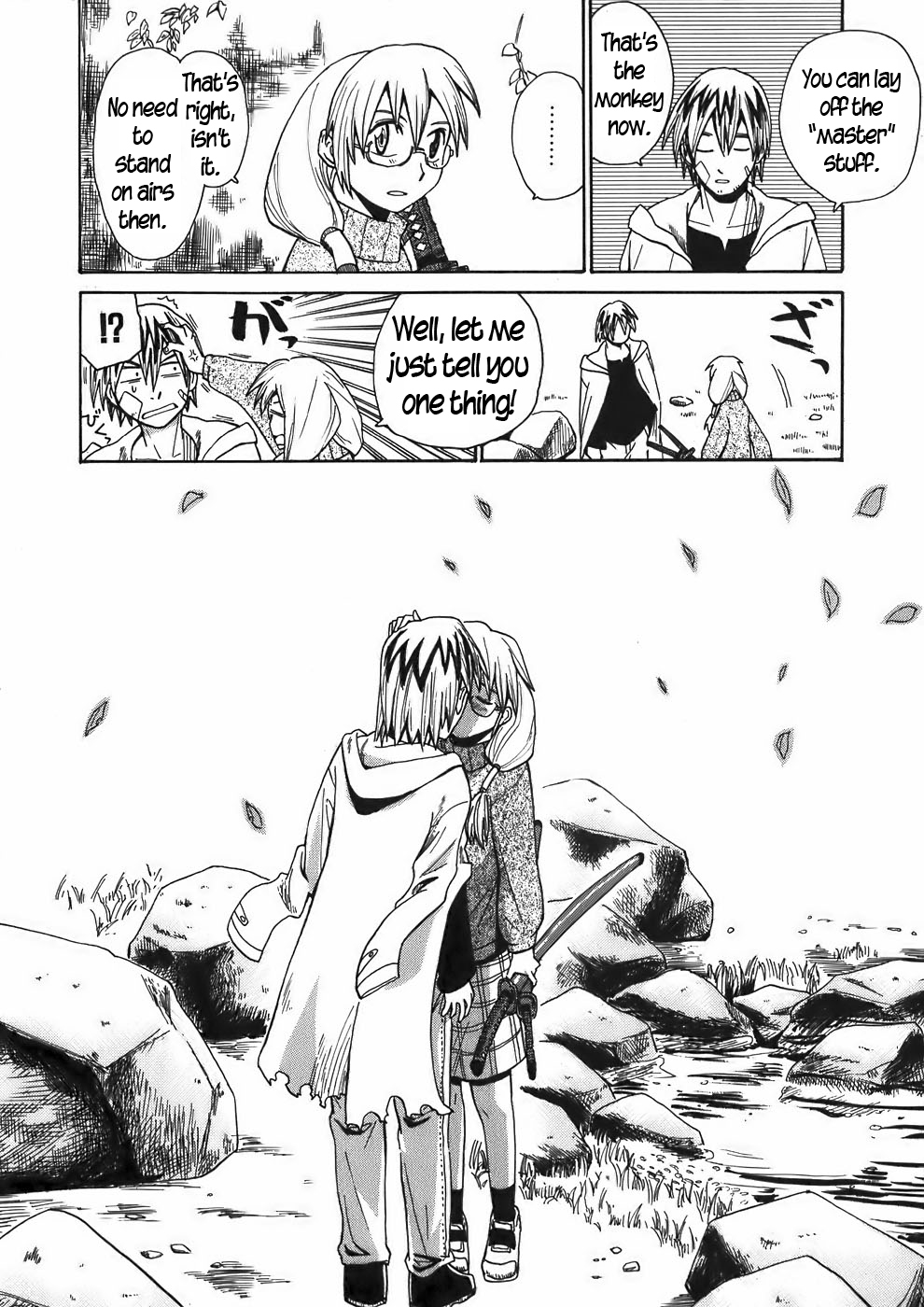 Sanjin Sadou Chapter 18 page 8 - Chapter 18: The Man of the Midnight Path -Part 1