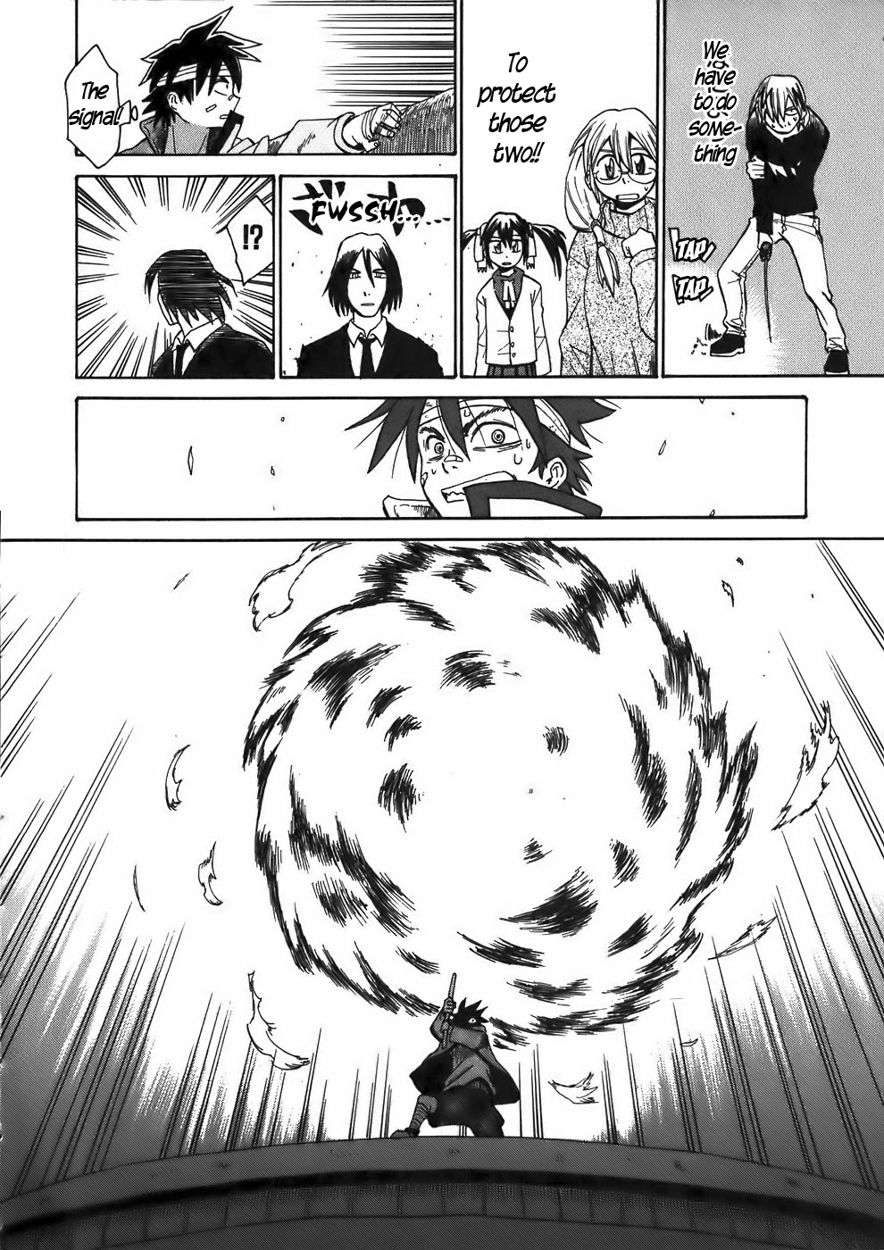 Sanjin Sadou Chapter 19 page 6 - Chapter 19: The Man of the Midnight Path -Part 2