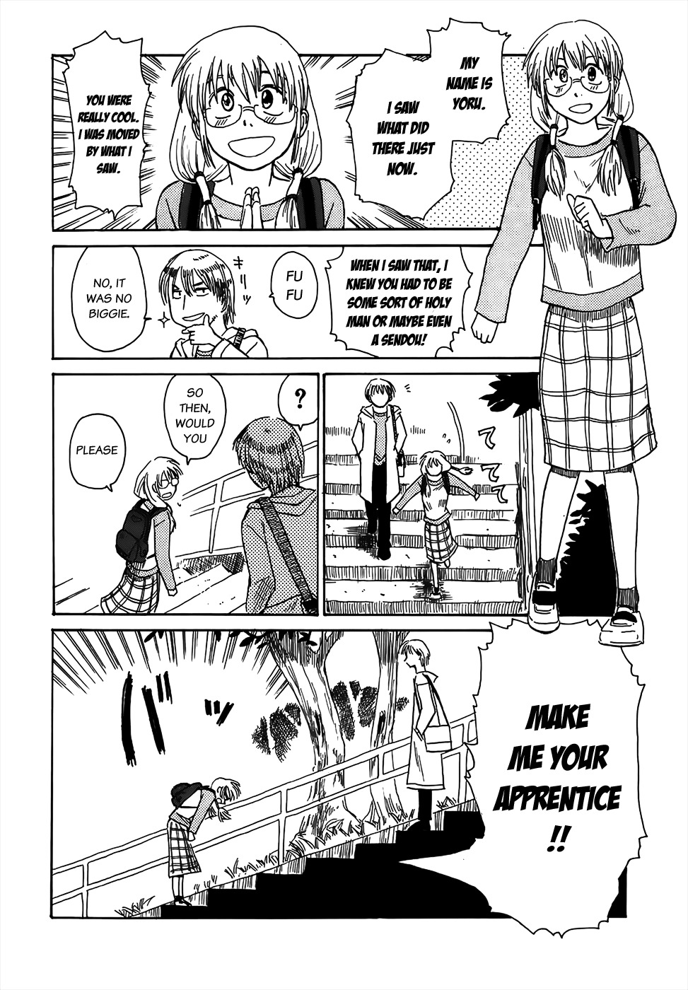 Sanjin Sadou Chapter 2 page 6 - Chapter 2: Voluntary Apprentice
