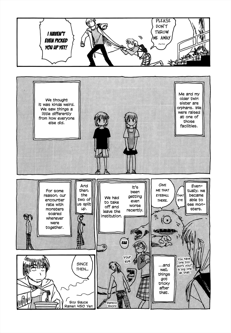 Sanjin Sadou Chapter 2 page 8 - Chapter 2: Voluntary Apprentice