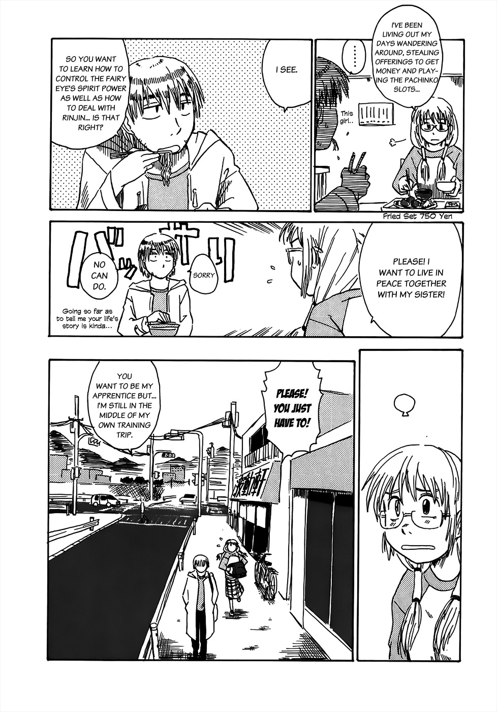 Sanjin Sadou Chapter 2 page 9 - Chapter 2: Voluntary Apprentice