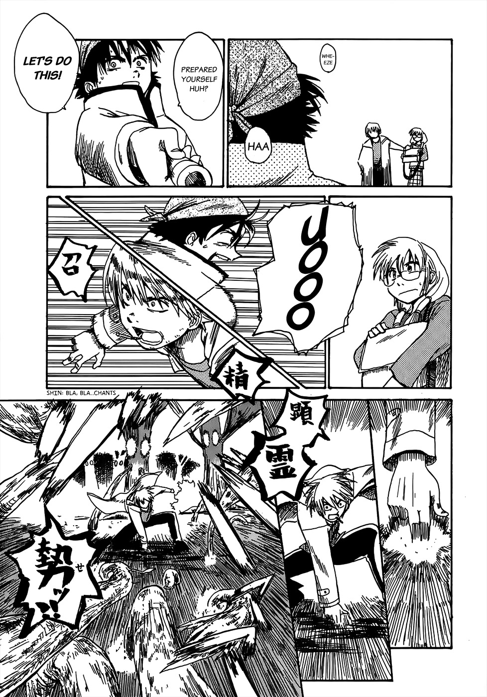 Sanjin Sadou Chapter 3 page 17 - Chapter 3: The Boy