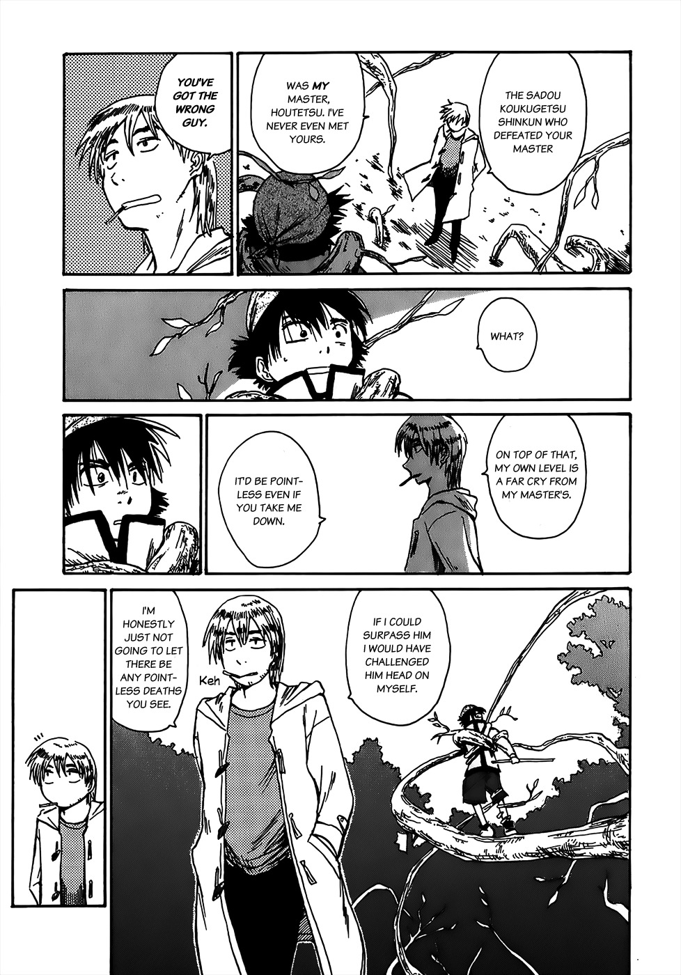 Sanjin Sadou Chapter 3 page 19 - Chapter 3: The Boy
