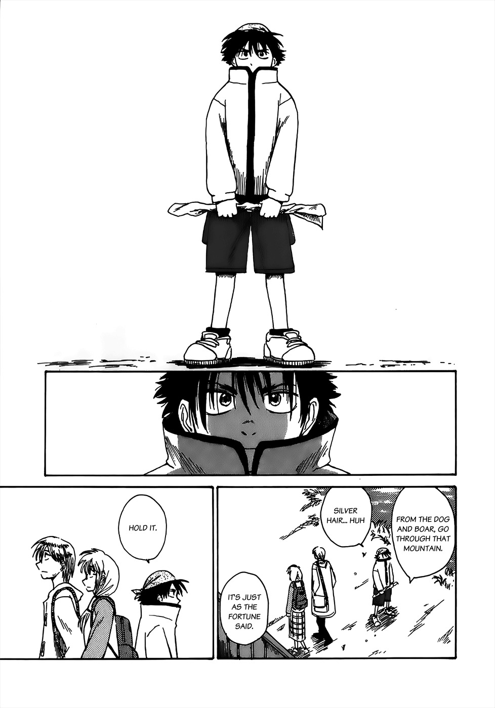 Sanjin Sadou Chapter 3 page 5 - Chapter 3: The Boy