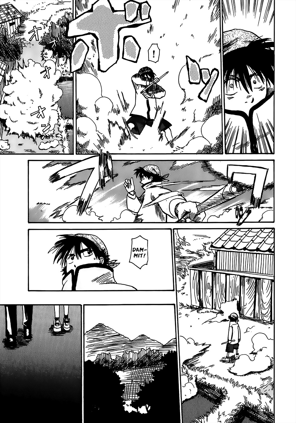 Sanjin Sadou Chapter 3 page 9 - Chapter 3: The Boy