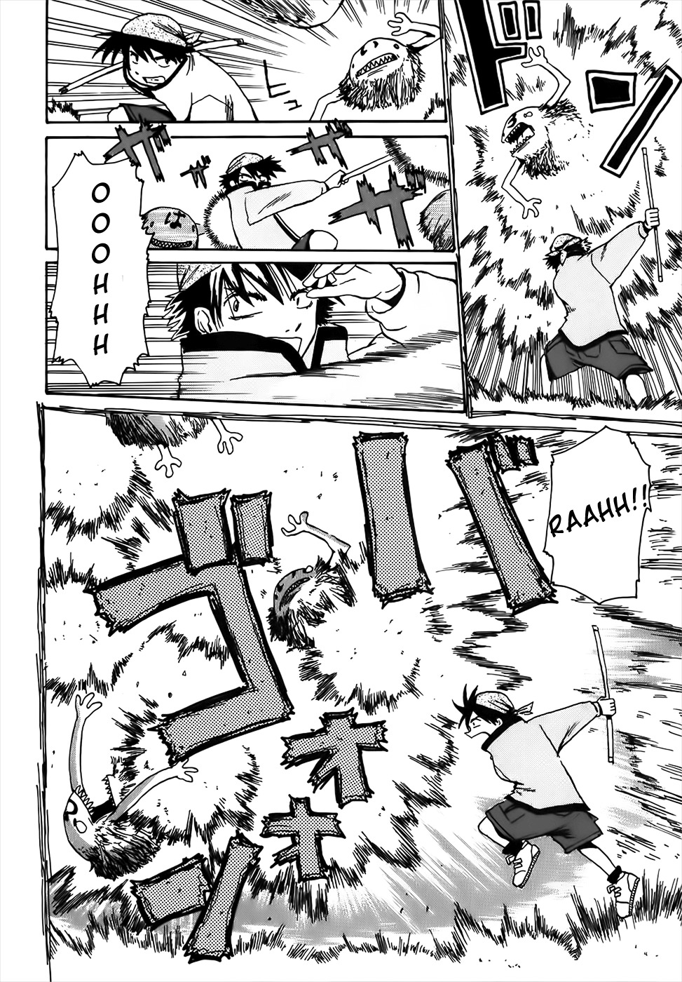 Sanjin Sadou Chapter 5 page 10 - Chapter 5: Park Barrier Part 1