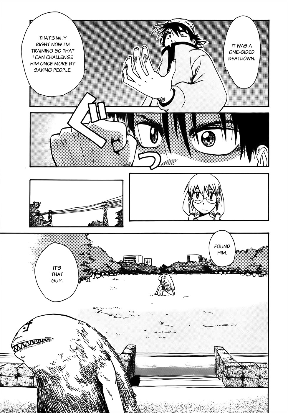 Sanjin Sadou Chapter 5 page 13 - Chapter 5: Park Barrier Part 1