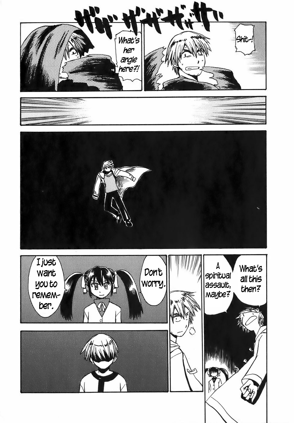 Sanjin Sadou Chapter 7 page 12 - Chapter 7: Black Cloth Part 1
