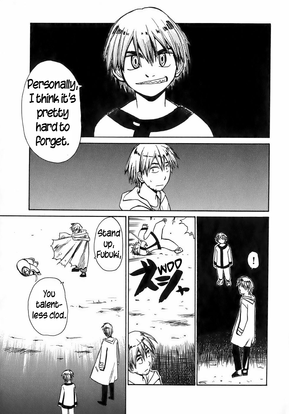 Sanjin Sadou Chapter 7 page 13 - Chapter 7: Black Cloth Part 1