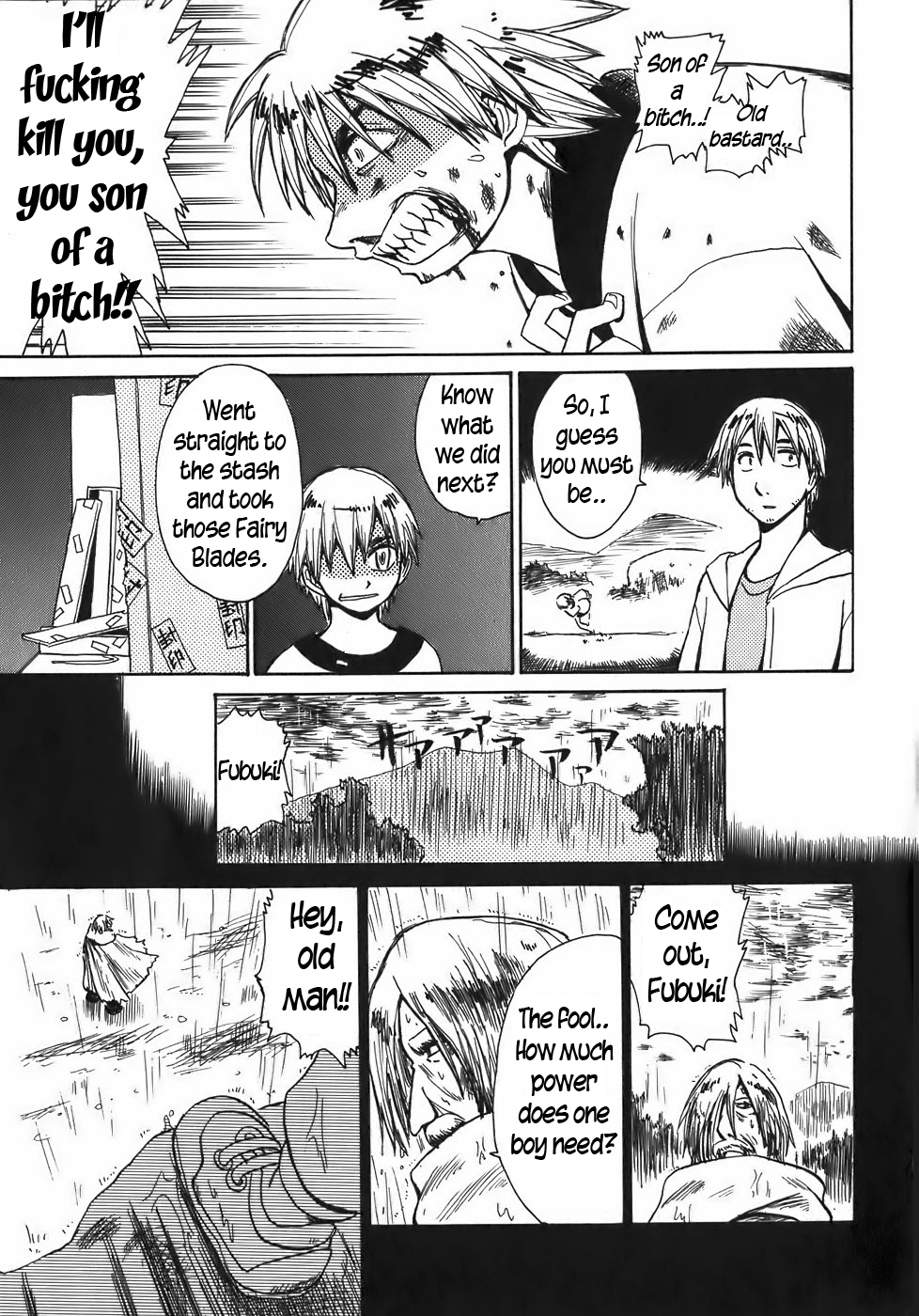 Sanjin Sadou Chapter 7 page 15 - Chapter 7: Black Cloth Part 1