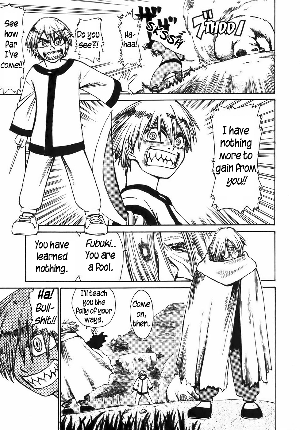 Sanjin Sadou Chapter 7 page 3 - Chapter 7: Black Cloth Part 1
