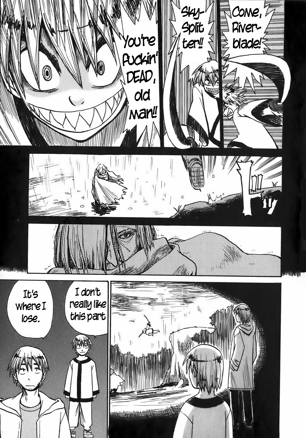 Sanjin Sadou Chapter 8 page 1 - Chapter 8: Black Cloth Part 2