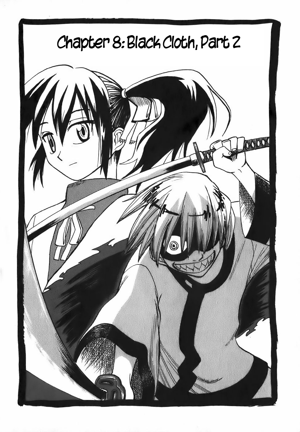 Sanjin Sadou Chapter 8 page 2 - Chapter 8: Black Cloth Part 2