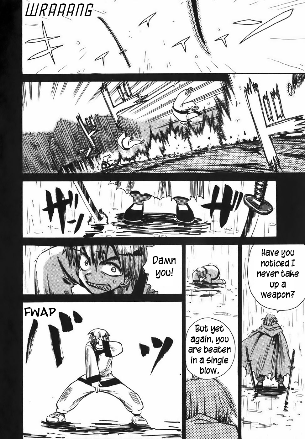 Sanjin Sadou Chapter 8 page 6 - Chapter 8: Black Cloth Part 2
