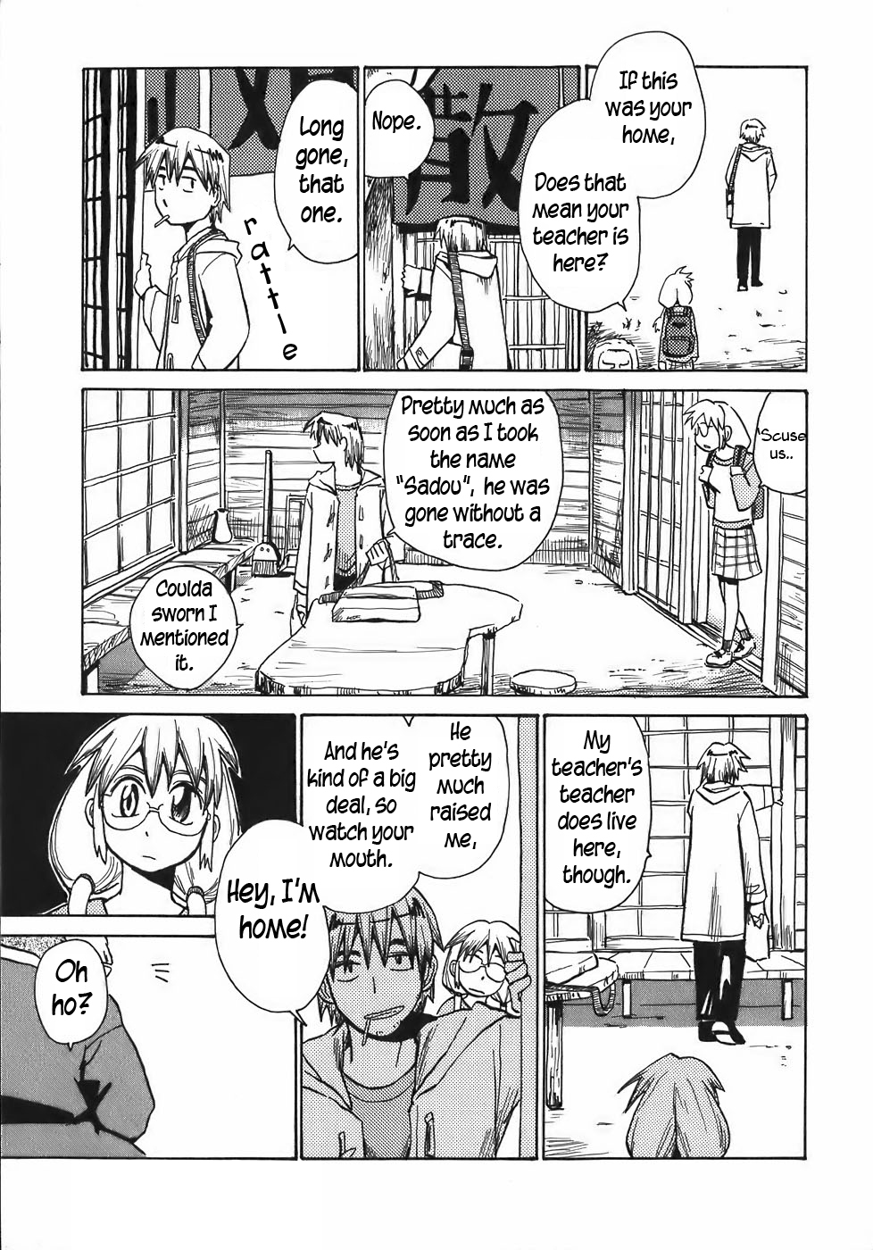 Sanjin Sadou Chapter 9 page 8 - Chapter 9: The Great Sage and the Secret Cave