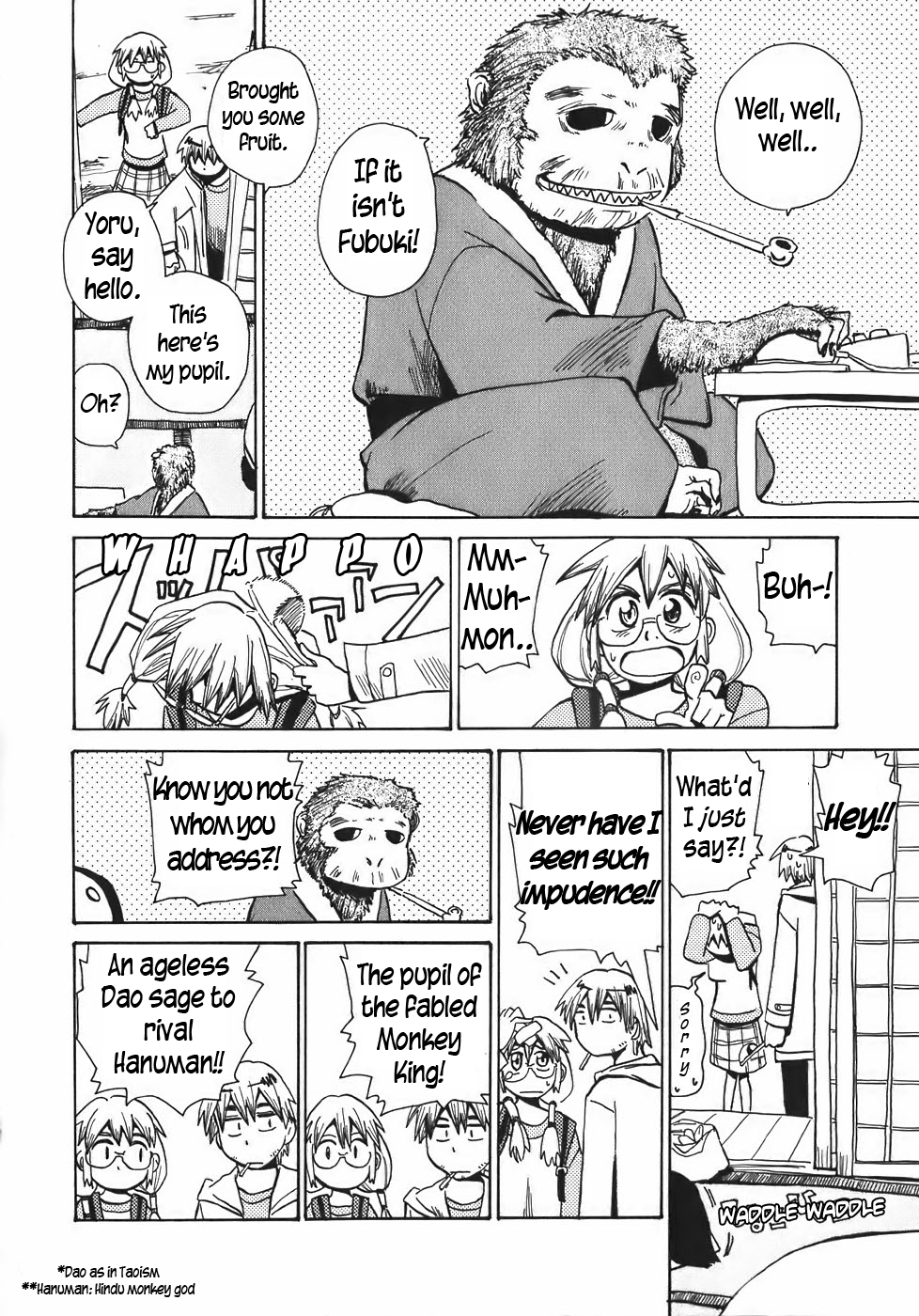 Sanjin Sadou Chapter 9 page 9 - Chapter 9: The Great Sage and the Secret Cave