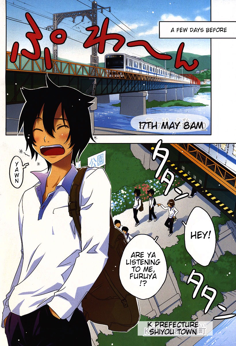 Sankarea Chapter 1 page 11 - Chapter 1: If I... Ever Become... a Zombie + Zombies The Beginning +