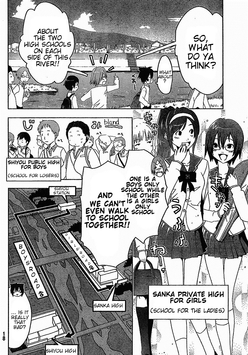 Sankarea Chapter 1 page 13 - Chapter 1: If I... Ever Become... a Zombie + Zombies The Beginning +