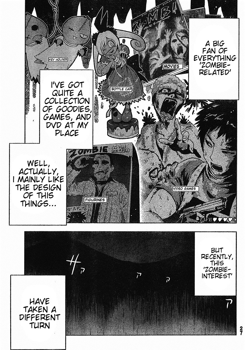 Sankarea Chapter 1 page 22 - Chapter 1: If I... Ever Become... a Zombie + Zombies The Beginning +