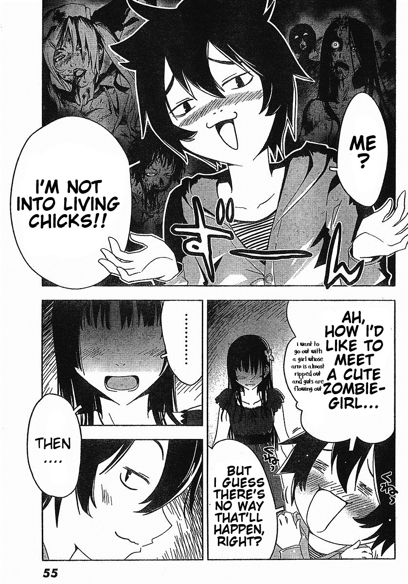 Sankarea Chapter 1 page 48 - Chapter 1: If I... Ever Become... a Zombie + Zombies The Beginning +