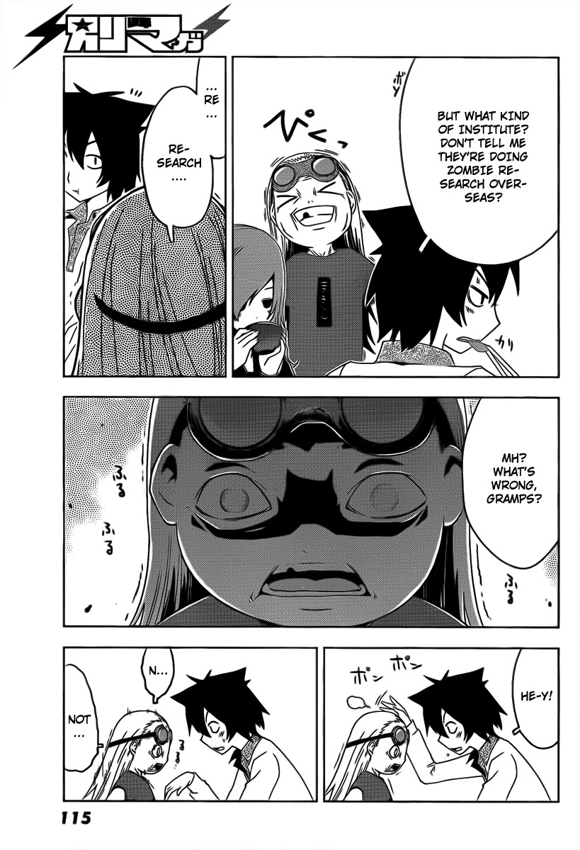 Sankarea Chapter 10 page 16 - Chapter 10: A Woman's... Heart... + Zombie Holocaust +