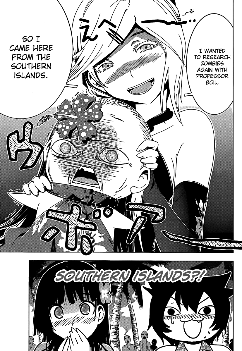 Sankarea Chapter 11 page 21 - Chapter 11: I'm... Fine... + Doctor Butcher M.D. +