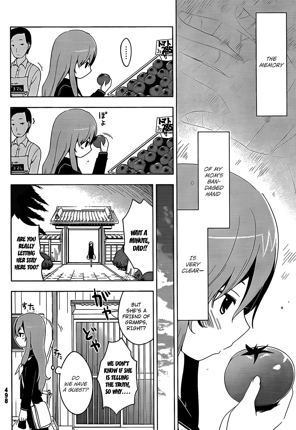 Sankarea Chapter 12 page 11 - Chapter 12: Mother's... Hand + Braindead +
