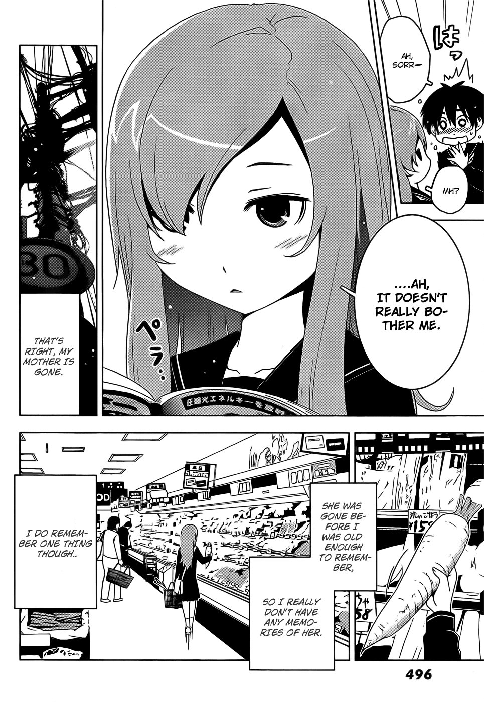 Sankarea Chapter 12 page 9 - Chapter 12: Mother's... Hand + Braindead +
